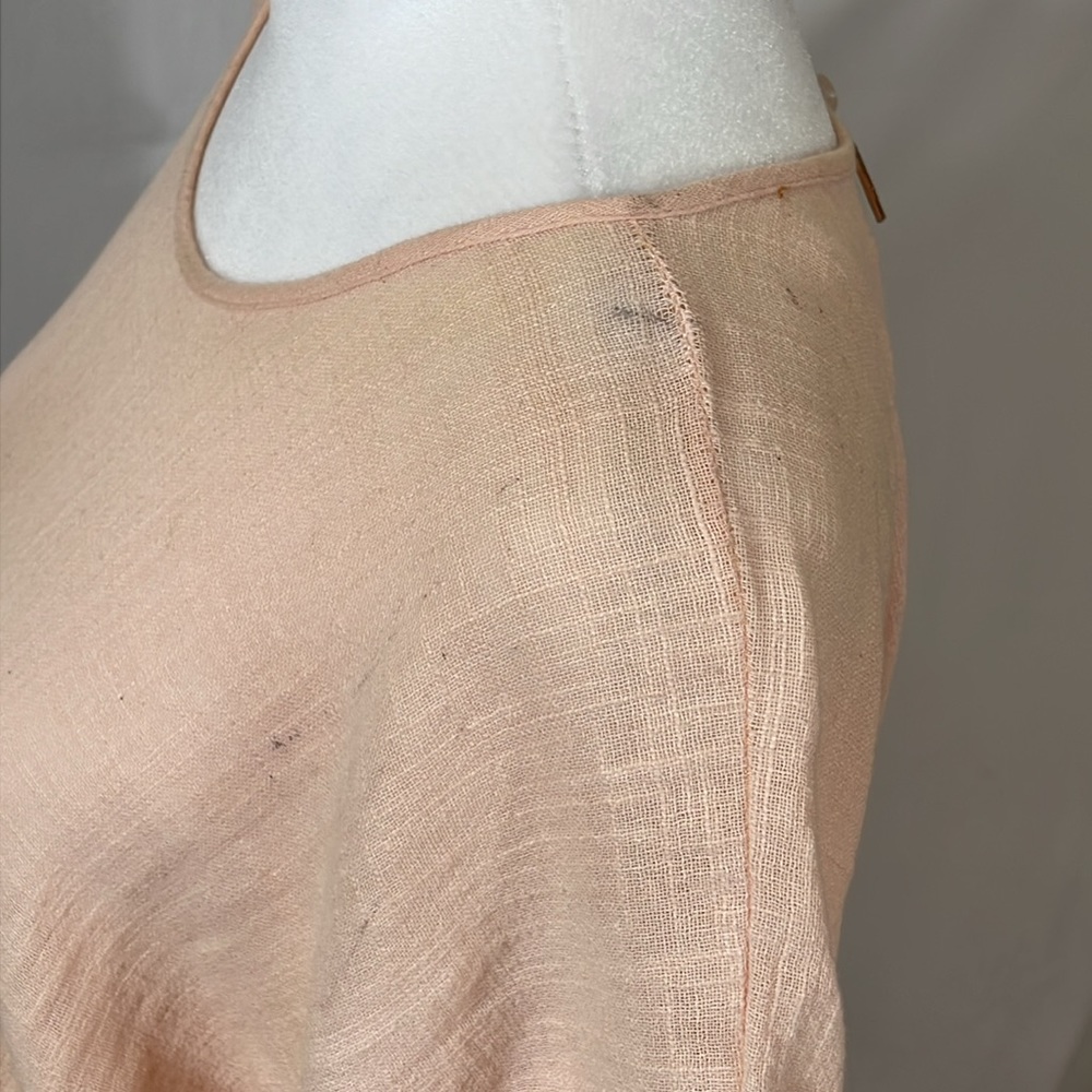 MISA Los Angelos Dress S Layered Look 87% Cotton 13% Rayon Some Wear - Picture 12 of 16